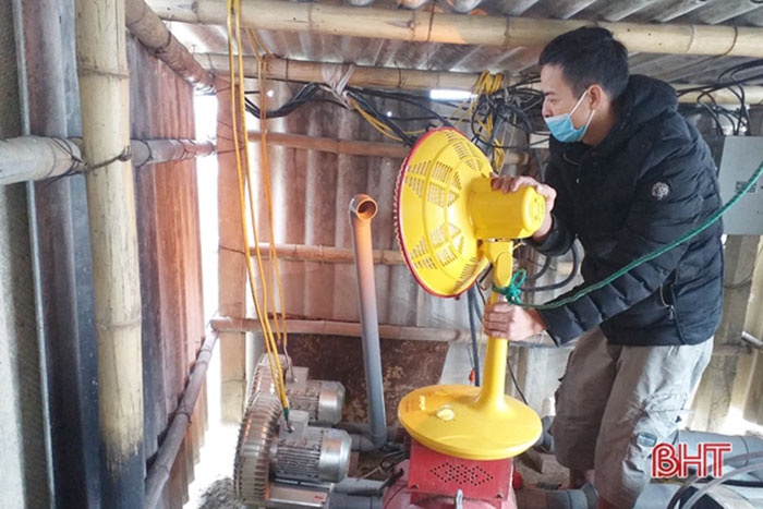 quạt sưởi ao tôm