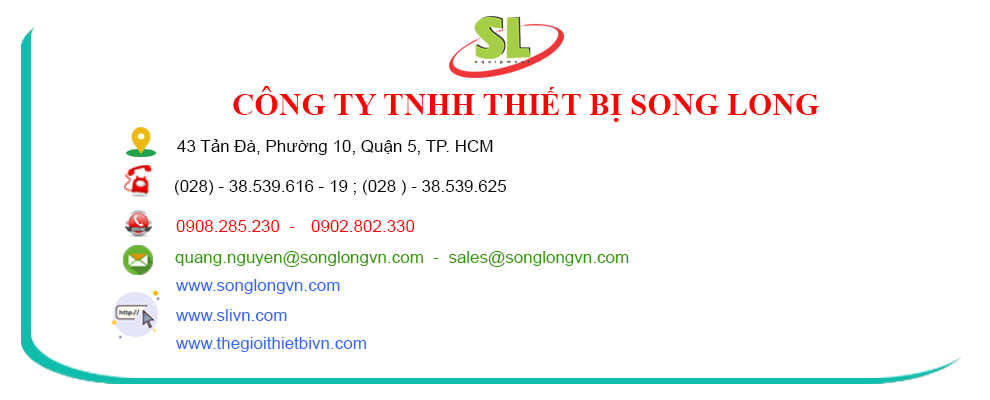 Thông tin liên hệ công ty tnhh thiết bị Song Long