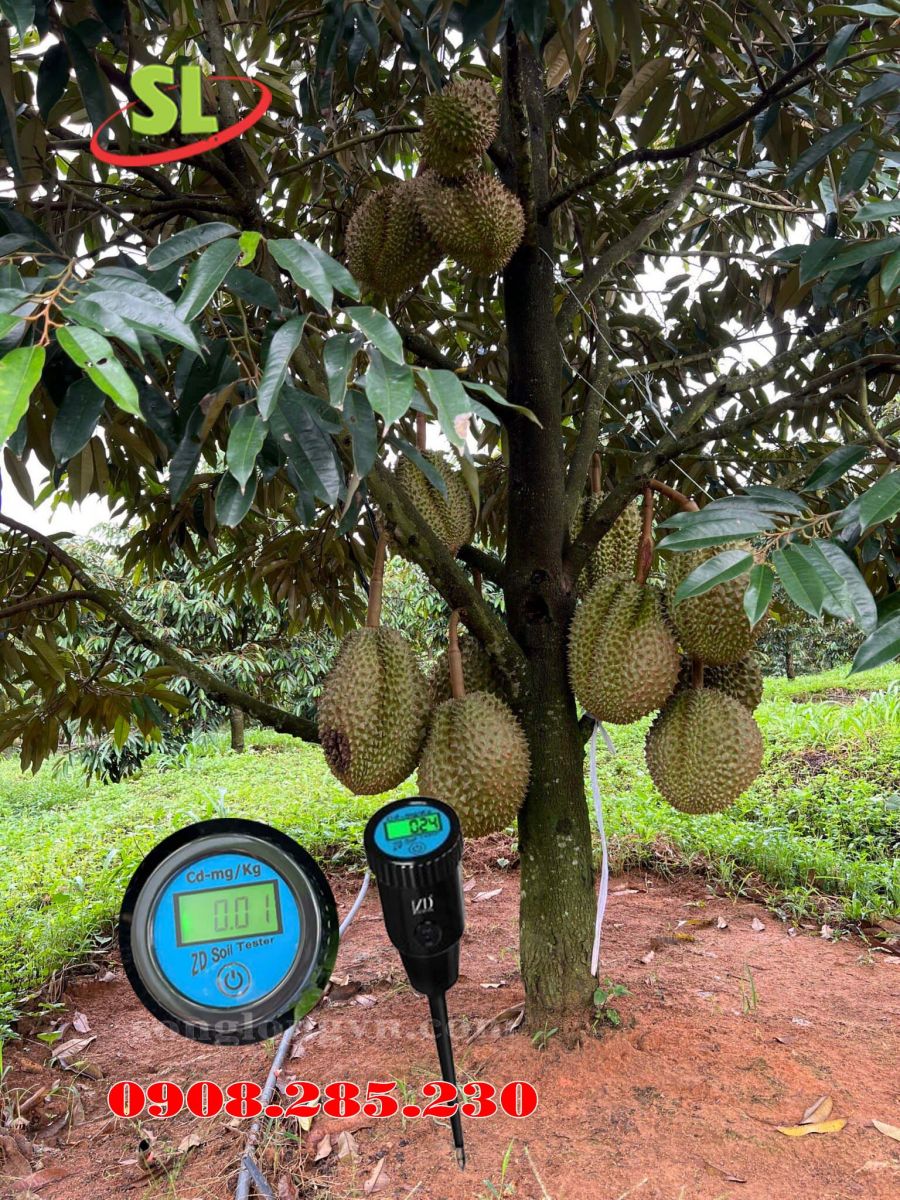 Bút đo cadimi trong đất