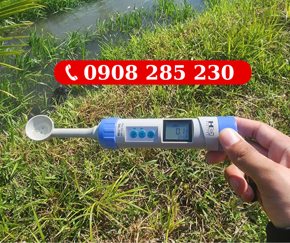 Bút đo độ mặn trong nước tưới cây