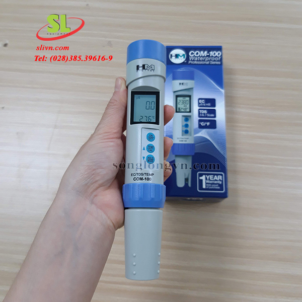 Bút đo tds/ec nước model com 100 HM Digital - USA