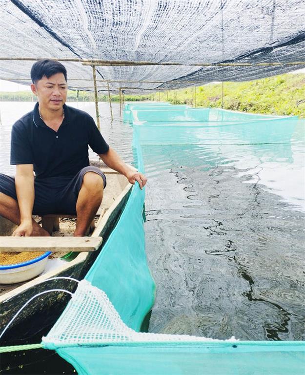 Cho cá rô với ếch ở chung với nhau, "hai con không cãi nhau", một nông dân Hải Dương lại làm giàu - Ảnh 1. Cho cá rô với ếch ở chung với nhau, "hai con không cãi nhau", một nông dân Hải Dương lại làm giàu - Ảnh 1.