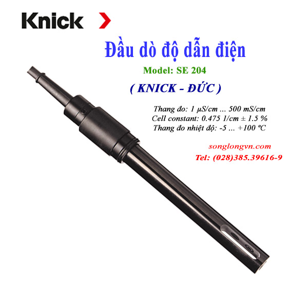 Đầu dò độ dẫn điện EC SE 204 Knick