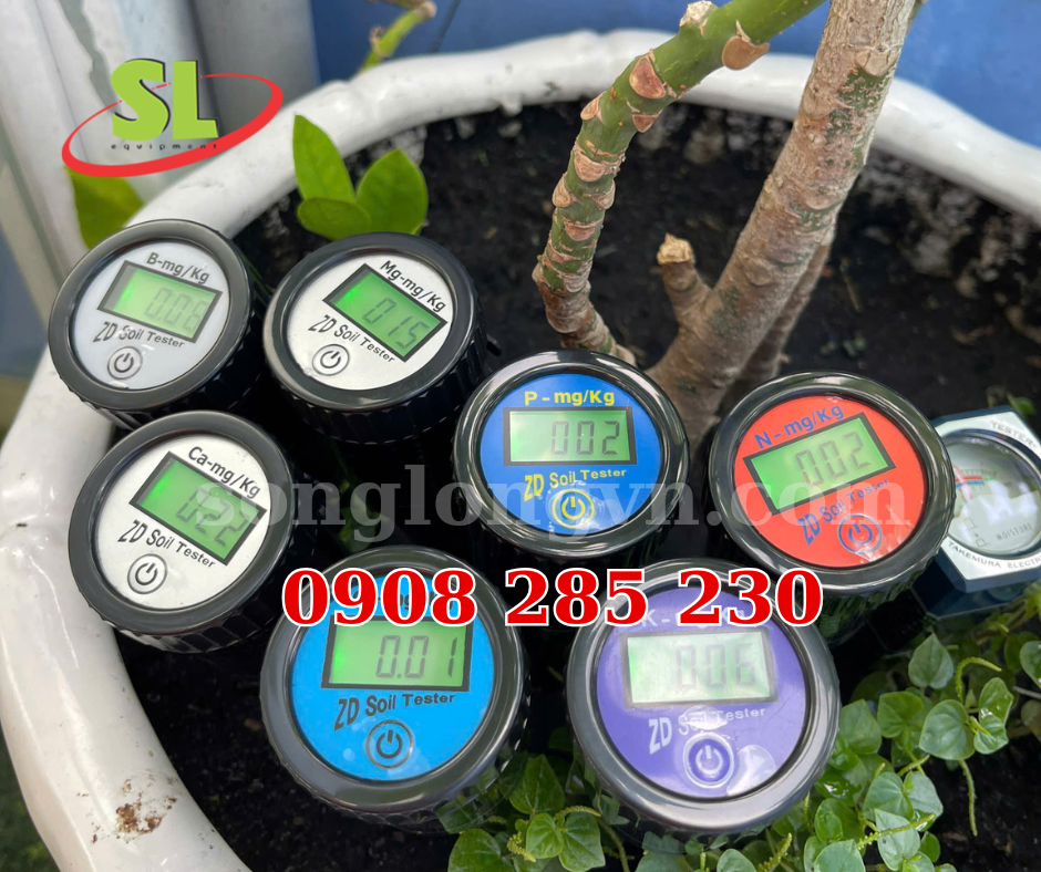 Dụng cụ đo thủy ngân trong đất