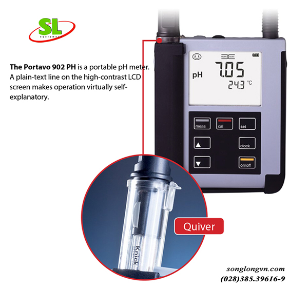Máy đo pH/mV/Nhiệt độ model 902pH cầm tay