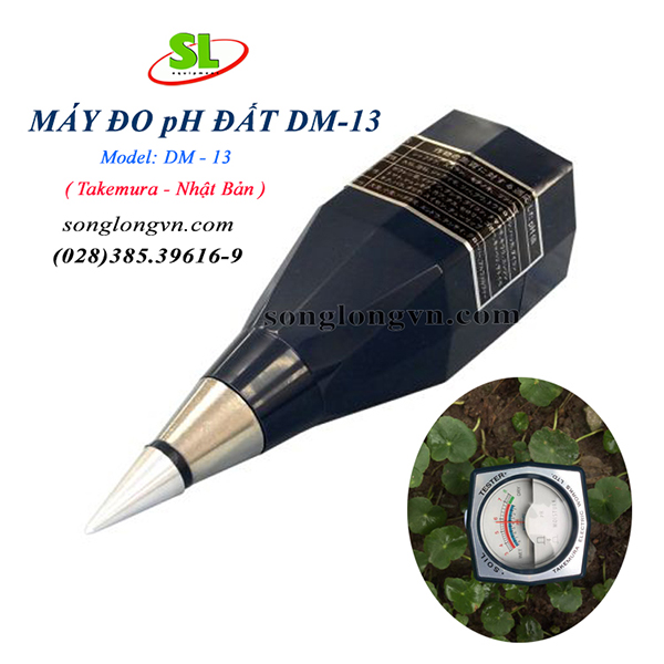 Máy đo pH đất model DM-13