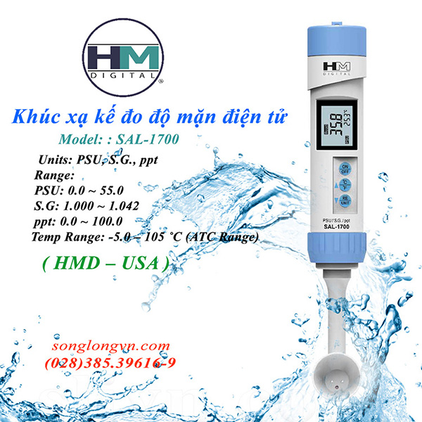 Bút đo độ mặn nước sal1700 HM Digital
