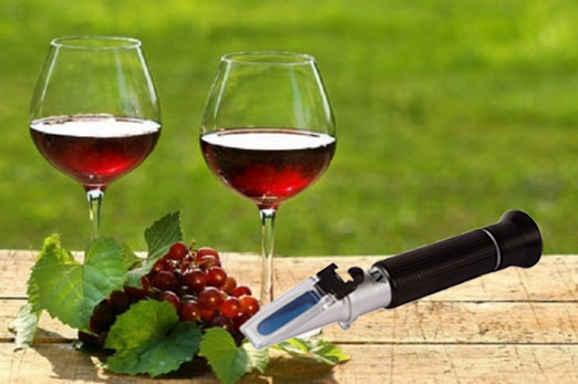 Khúc xạ kế đo độ cồn và độ ngọt SLI-25BRIX