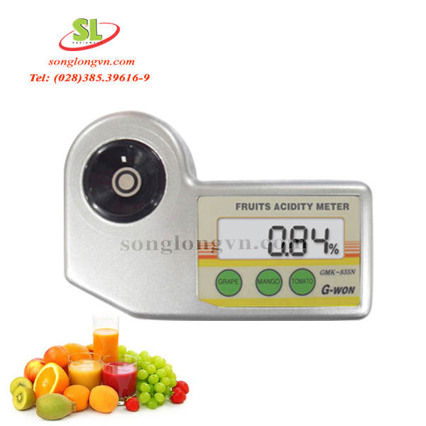 Máy đo độ acid trái cây GMK-835N G-Won