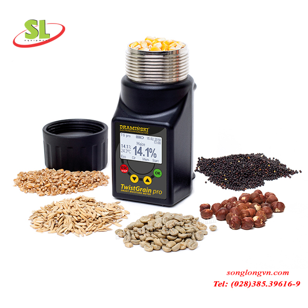 Máy đo độ ẩm hạt ngũ cốc, nông sản TwistGrain Pro Draminski Ba Lan