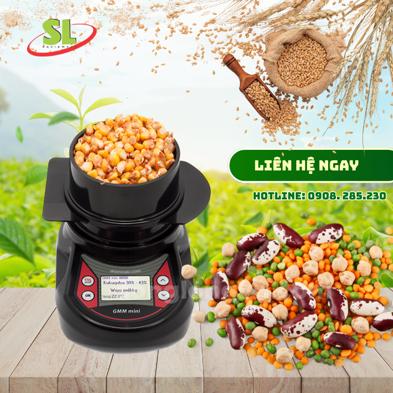 Máy đo độ ẩm hạt nông sản, ngũ cốc GMM Mini