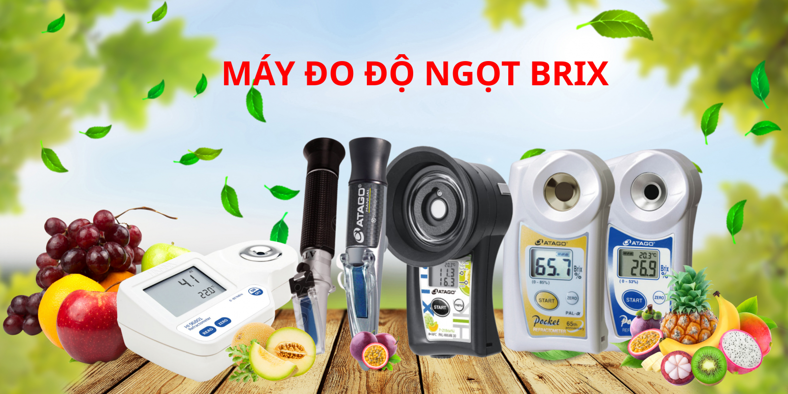 Các dòng máy đo độ ngọt