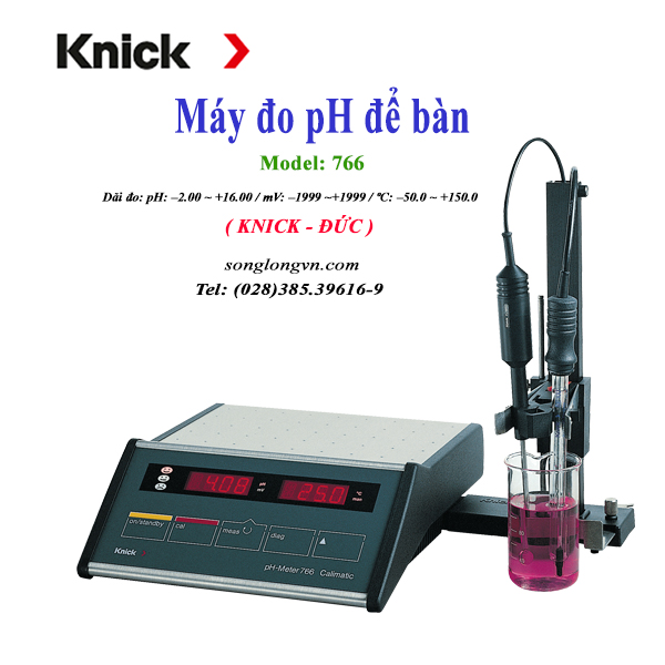 Máy đo pH để bàn model 766 Knick