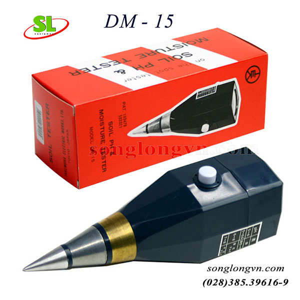 Máy đo pH và độ ẩm model DM-15