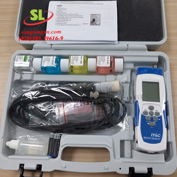 Máy đo pH/Oxy hòa tan/nhiệt độ cầm tay 987A2 PD MIC