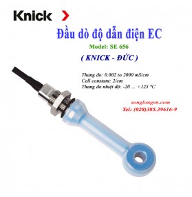 Đầu dò độ dẫn điện (EC) SE 656 Knick