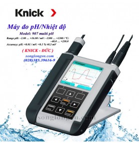 Máy đo PH/Oxy hòa tan/Nhiệt độ Model 907 Multi pH - Knick