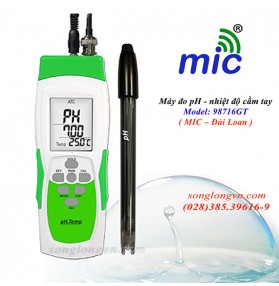 Máy đo pH/nhiệt độ cầm tay 98716GT - MIC