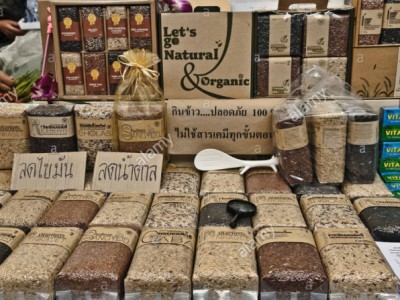 Gạo hữu cơ Thái Lan thêm cú hích