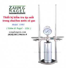 Thiết bị kiểm tra áp suất trong chai/lon nước có gas 11001 Zahm Nagel
