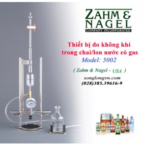 Thiết bị đo không khí trong chai/lon nước có gas 5002 Zahm Nagel