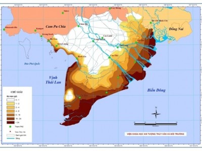 Nhiều tỉnh ĐBSCL công bố khẩn cấp thiên tai do xâm nhập mặn cấp độ 1